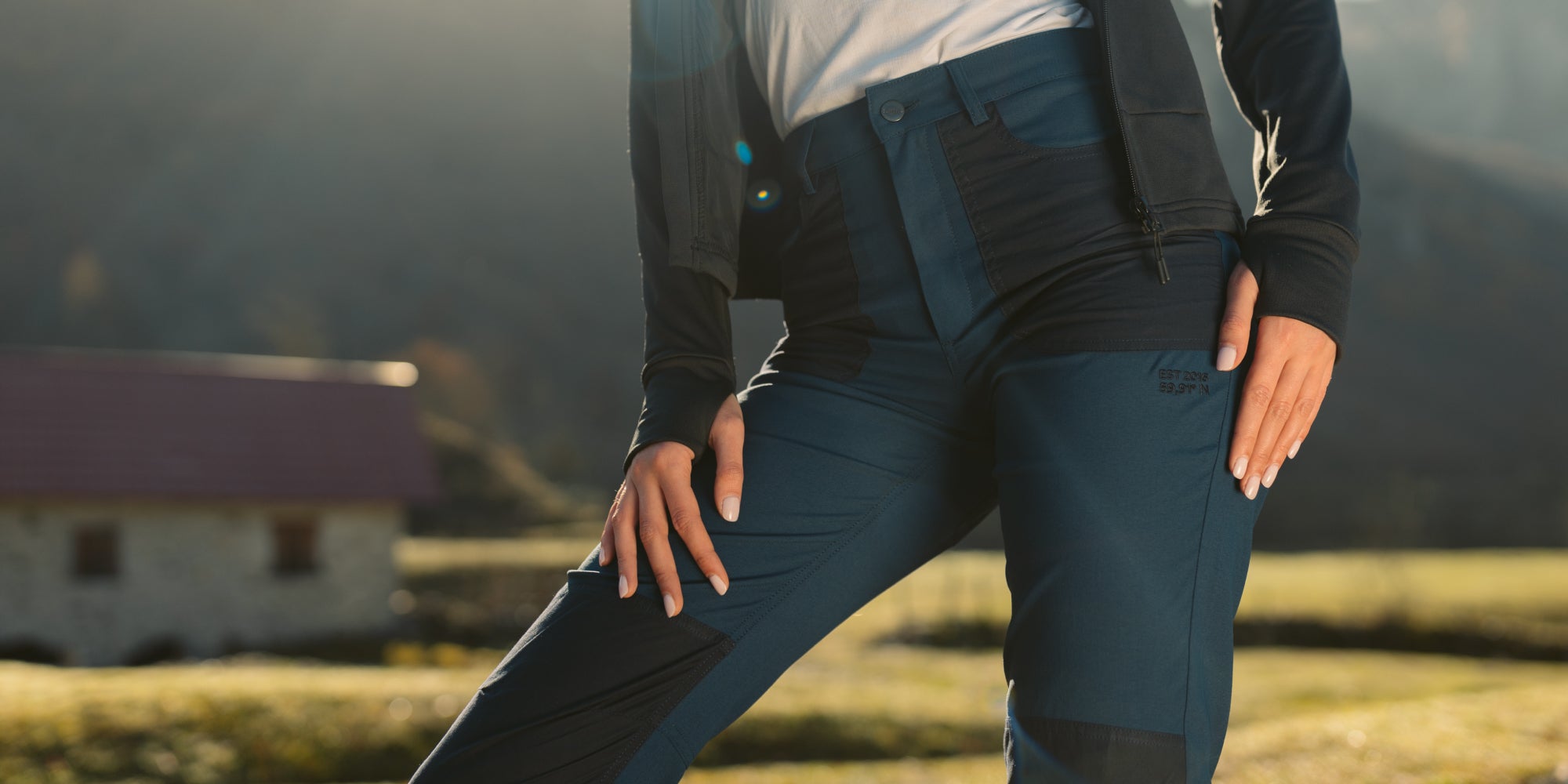 Women's outdoor pants | High waist and stretchy | Astrid Wild