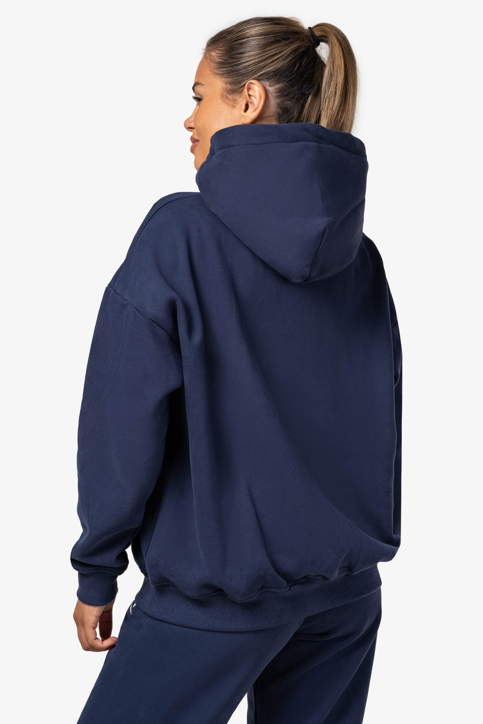Blue Equilibre Oversized Hoodie