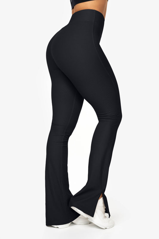  High Waist Mini Flared Leggings for Women, Tummy Control Casual  Flare Yoga Pants Ruched Workout Yoga Pants Quick Dry Black of Friday Deals  Today Daily Deals : Clothing, Shoes & Jewelry