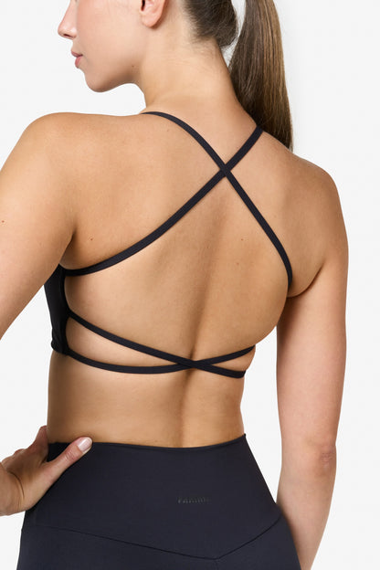 Black Signature Flex Sports Bra - for dame - Famme - Sports Bra