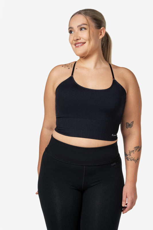 Crop Tops, Seamless, cotton, knitted